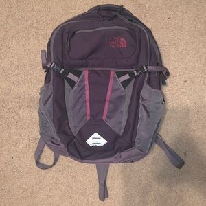 North face backpack